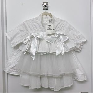 #MovingSale #Comme des Garcons white top
NWT